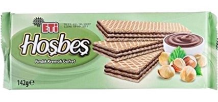 Eti Hoşbeş Fındık Kremalı Gofret 2x142 gr