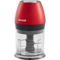 Arçelik K 1635 Vsv Lal 450 W 500 ml Plastik Hazneli 4 Bıçaklı Elektrikli Rondo Kırmızı