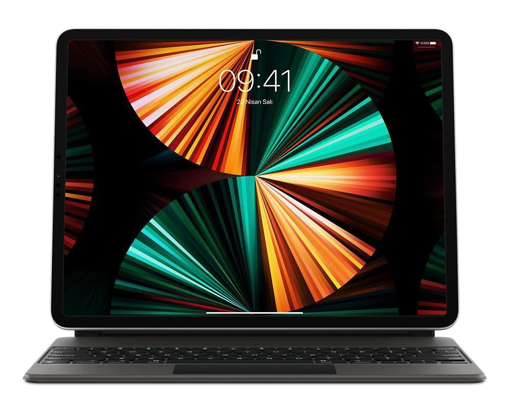 Apple Magic MJQK3TQ/A İngilizce Q Black Switch Kablosuz Siyah Standart Klavye