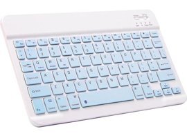 TezMax M10 TB-X606F İngilizce Q Blue Switch Kablosuz Beyaz - Mavi Standart Klavye