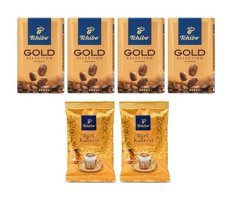 Tchibo Gold Filtre Kahve 4 x 250 G + Türk Kahvesi 2 x 100 G