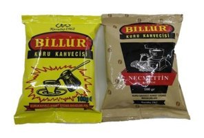 Billur Kuru Kahvecisi Sade Türk Kahvesi 2x100 gr