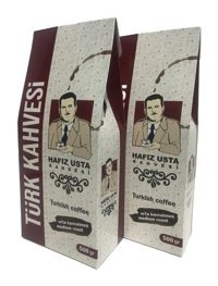 Hafız Usta Sade Orta Kavrulmuş Türk Kahvesi 2x500 gr