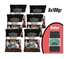 Kurukahveci Nuri Toplar Damla Sakızlı Çok Türk Kahvesi 6x100 gr