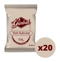 Günbak Sade Türk Kahvesi 20x100 gr