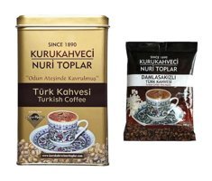 Kurukahveci Nuri Toplar Damla Sakızlı Çok Türk Kahvesi