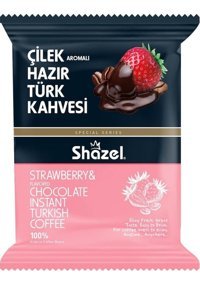 Shazel Çilekli Türk Kahvesi 2x100 gr