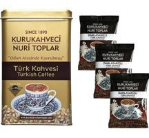Kurukahveci Nuri Toplar Damla Sakızlı Çok Türk Kahvesi 300 gr