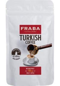 Fraba Coffee Sade Orta Kavrulmuş Türk Kahvesi 100 gr