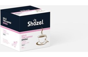 Shazel Sütlü Sade Türk Kahvesi 12x9 gr