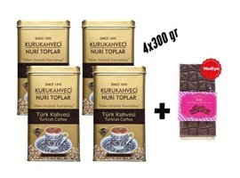 Kurukahveci Nuri Toplar Sade Çok Türk Kahvesi 1.2 kg