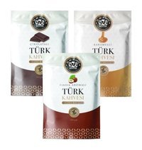 Oze Çikolatalı-Fındıklı-Karamelli Orta Kavrulmuş Türk Kahvesi 3x100 gr
