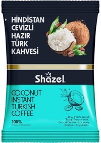 Shazel Hindistan Cevizli Türk Kahvesi 4x100 gr