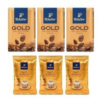 Tchibo Gold Filtre Kahve 3 x 250 G + Türk Kahvesi 3 x 100 G