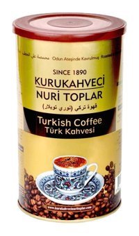 Kurukahveci Nuri Toplar Sade Çok Türk Kahvesi 250 gr
