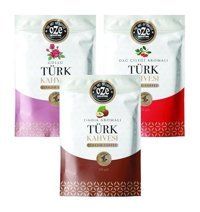 Oze Dağ Çilekli-Fındıklı-Güllü Orta Kavrulmuş Türk Kahvesi 3x100 gr