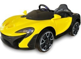 BM Toys Primero 12 V Üstü Açık Tek Kişilik Akülü Araba Sarı