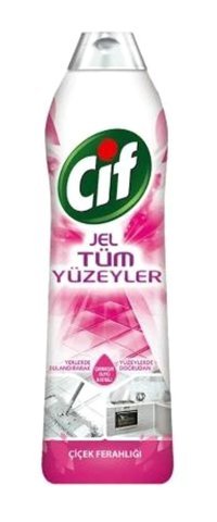 Cif Çiçek Ferahlığı Krem Mutfak Banyo Temizliyici 24 x 750 ml