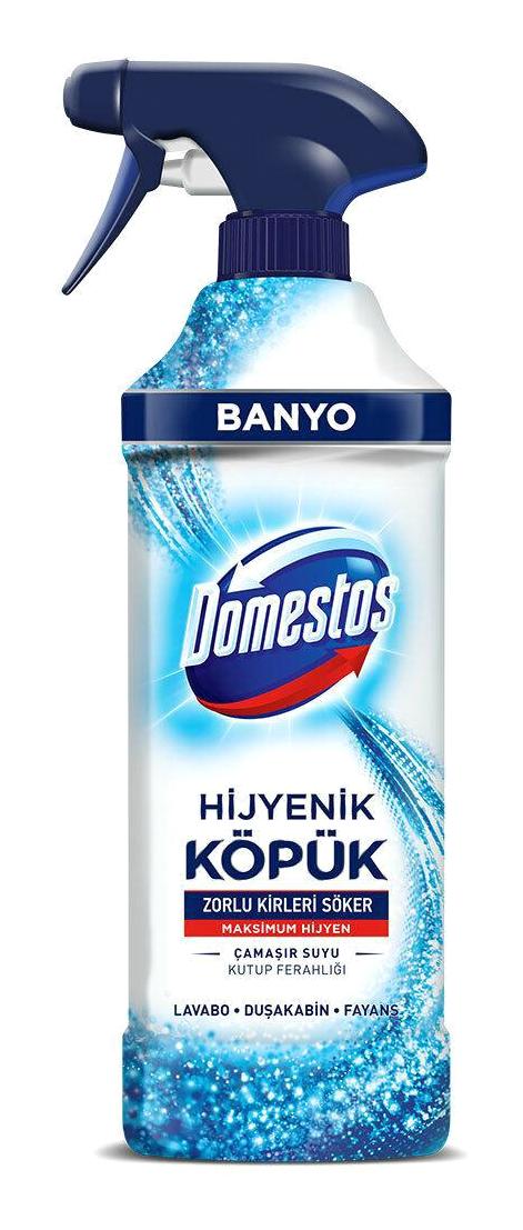 Domestos Hijyen Kutup Normal Köpük Çamaşır Suyu Sprey Mutfak Banyo Temizliyici 450 ml