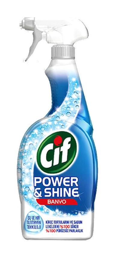 Cif Power & Shine Sprey Mutfak Banyo Temizliyici 750 ml