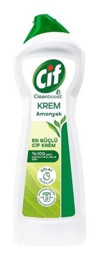 Cif Ekstra Hızlı Durulama Krem Mutfak Banyo Temizliyici 750 ml