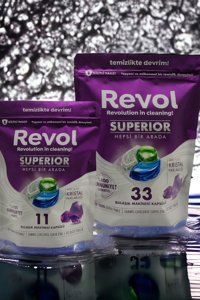 Revol Superior Hepsi Bir Arada Tablet Bulaşık Makinesi Deterjanı 44 Adet