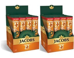 Jacobs 3'ü 1 Arada Sade 18 gr 2x40 Adet Hazır Kahve