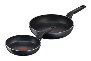 Tefal Generous Cook 2 Parça Kapaklı Bakalit Saplı Titanyum Tava Seti