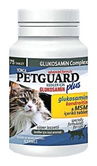 Petguard Bağışıklık Güçlendirici Yetişkin Kedi Vitamini Tablet 75 Adet