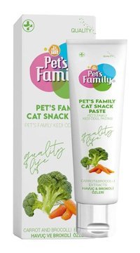 Pet's Family Cat Snack Paste Multivitamini Bağışıklık Güçlendirici Yetişkin Kedi Vitamini Macun 30 gr