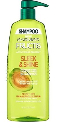 Garnier Fructis Sleek & Shine Onarıcı Düz Saçlar İçin Argan Yağlı Kremsiz Şampuan Unisex Şampuanı 1180 ml