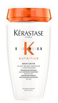 Kerastase Nutritive Bain Satin Nemlendirici Arındırıcı Düz Saçlar İçin Kremsiz Şampuan Unisex Şampuanı 250 ml