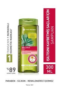 Yves Rocher Brillance Düz Saçlar İçin Sülfatsız Parabensiz Kremsiz Şampuan Unisex Şampuanı 300 ml