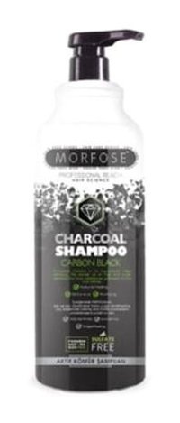 Morfose Charcoal Düz Saçlar İçin Kremsiz Şampuan Unisex Şampuanı 2x1000 ml