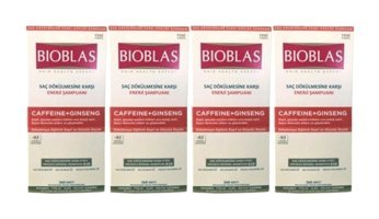 Bioblas Saç Dökülmesine Karşı Düz Saçlar İçin Sülfatsız Keratin Parabensiz Kremsiz Şampuan Unisex Şampuanı 4x360 ml