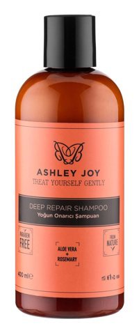 Ashley Joy Onarıcı Düz Saçlar İçin Kremsiz Şampuan Unisex Şampuanı 400 ml