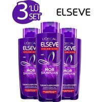 L'oréal Paris Elseve Color Vive Boyalı Düz Saçlar İçin Kremsiz Şampuan Unisex Mor Şampuan