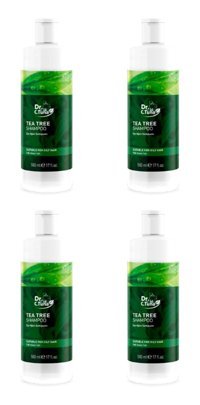 Farmasi Dr. C. Tuna Onarıcı Düz Saçlar İçin Çay Ağacı Kremsiz Şampuan Unisex Şampuanı 4x500 ml