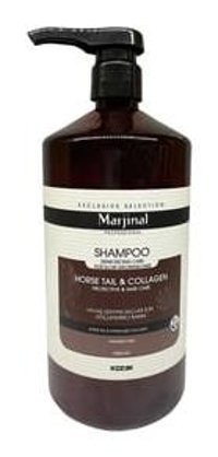 Marjinal Horse Tail & Collegen Düz Saçlar İçin At Kuyruğu Parabensiz Kremsiz Şampuan Unisex Şampuanı 1000 ml