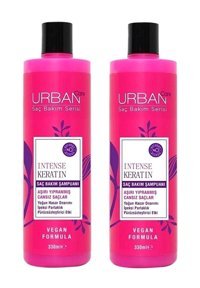 Urban Care Intense Düz Saçlar İçin Sülfatsız Keratin Parabensiz Kremsiz Şampuan Unisex Şampuanı