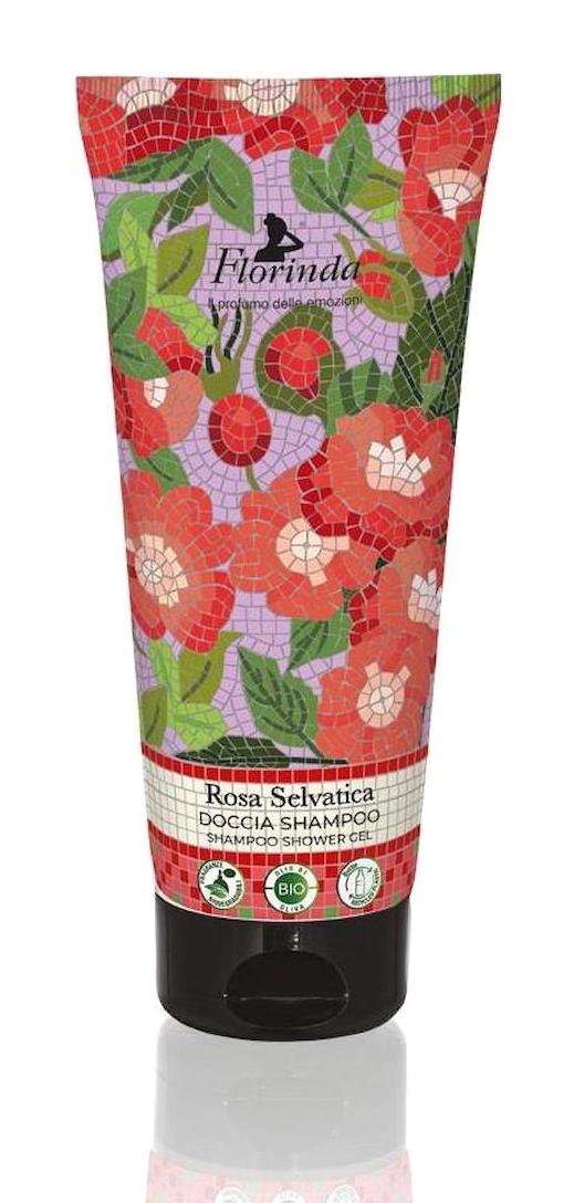 Florinda Rosa Selvatica Onarıcı Düz Saçlar İçin Kremsiz Şampuan Unisex Şampuanı 200 ml