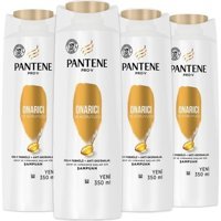 Pantene Onarıcı Arındırıcı Düz Saçlar İçin Kremsiz Şampuan Unisex Şampuanı 350 ml