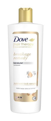 Dove Hair Therapy Sülfatsız Breakage Remedy Onarıcı Düz Saçlar İçin Sülfatsız Kremsiz Şampuan Unisex Şampuanı 350 ml