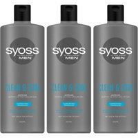 Syoss Clean & Cool Düz Saçlar İçin Kremsiz Şampuan Unisex Şampuanı 500 ml