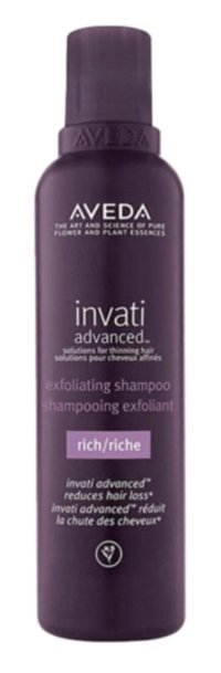 Aveda Keyonline Invati Advanced Saç Dökülmesine Karşı Düz Saçlar İçin Parabensiz Kremsiz Şampuan Unisex Şampuanı 200 ml