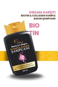 Baltonik Kırılma Karşıtı Onarıcı Düz Saçlar İçin Sülfatsız Keratin Kremsiz Şampuan Unisex Şampuanı 400 ml