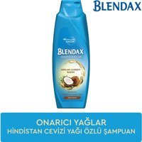 Blendax Onarıcı Düz Saçlar İçin Hindistan Cevizli Kremsiz Şampuan Unisex Şampuanı 500 ml