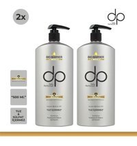 DP Renk Koruyucu Düz Saçlar İçin Kremsiz Şampuan Unisex Şampuanı 2x500 ml