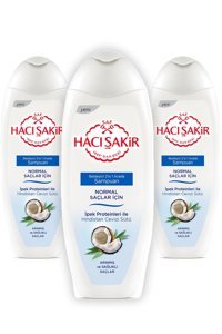 Hacı Şakir Arındırıcı Düz Saçlar İçin Hindistan Cevizli Parabensiz Kremsiz Şampuan Unisex Şampuanı