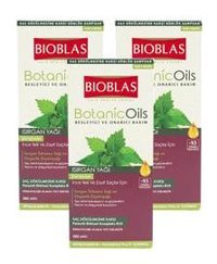Bioblas Botanic Oils Onarıcı Düz Saçlar İçin Sülfatsız Keratin Isırgan Otlu Parabensiz Kremsiz Şampuan Unisex Şampuanı 3x360 ml